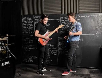 men playing guitar